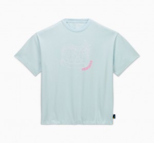 Converse Converse Go-To All Star Pride Together T-Shirt Aqua Mist | YUXRHD-162