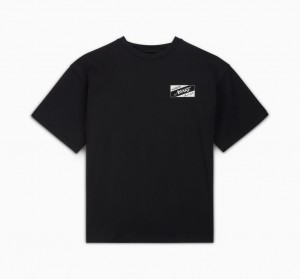 Converse Converse x Awake NY Jersey T-Shirt μαυρα | TMFLRG-751