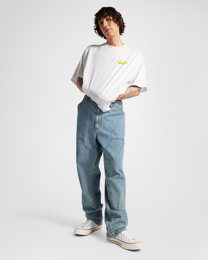 Converse All Star Mountain Remix T-Shirt ασπρα | HZNILX-973