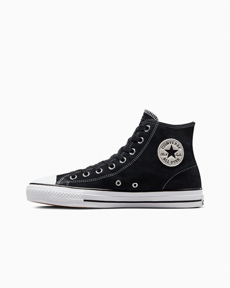 Converse CONS Chuck Taylor All Star Pro σουετ μαυρα μαυρα ασπρα | JUTQSR-325