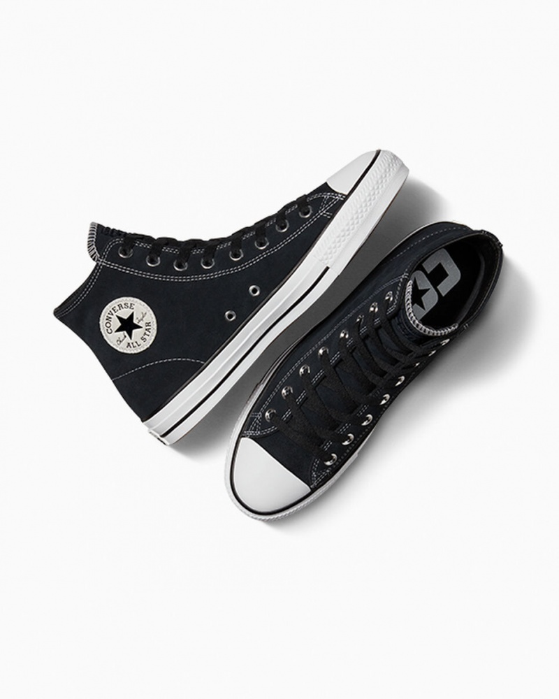 Converse CONS Chuck Taylor All Star Pro σουετ μαυρα μαυρα ασπρα | JUTQSR-325