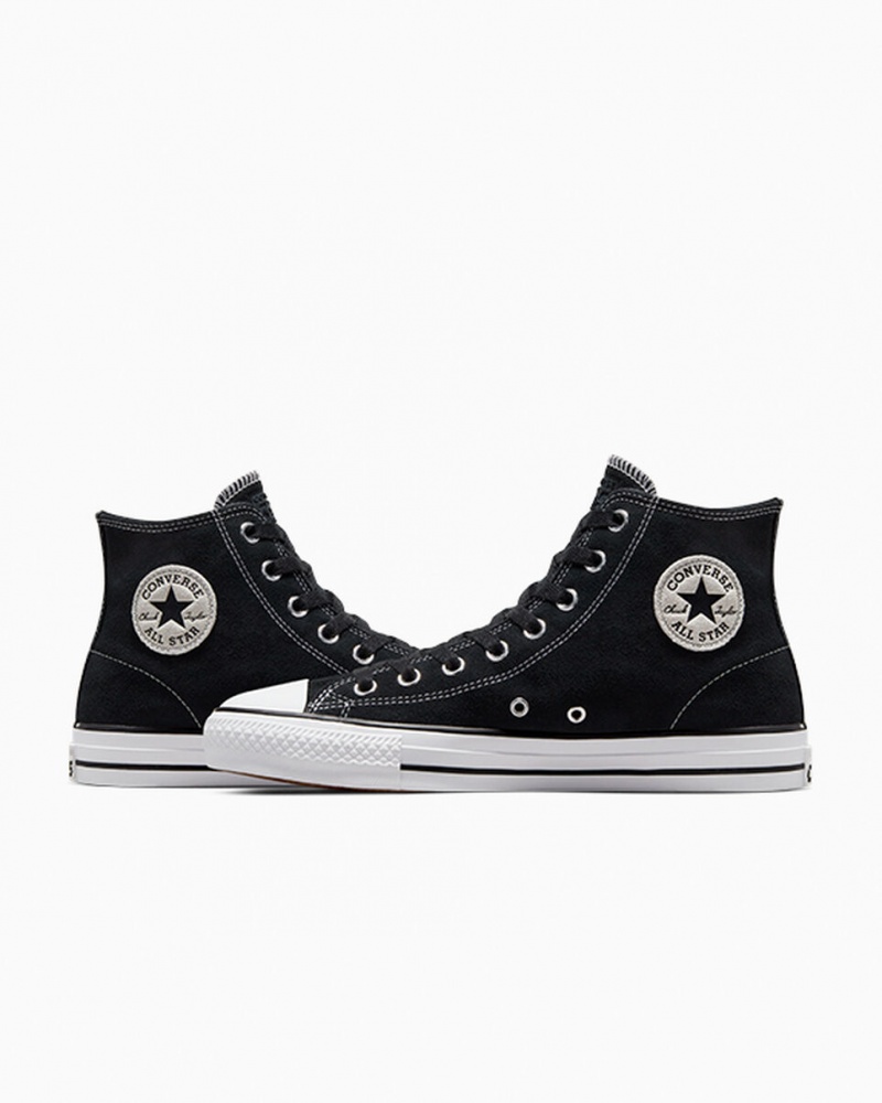 Converse CONS Chuck Taylor All Star Pro σουετ μαυρα μαυρα ασπρα | JUTQSR-325