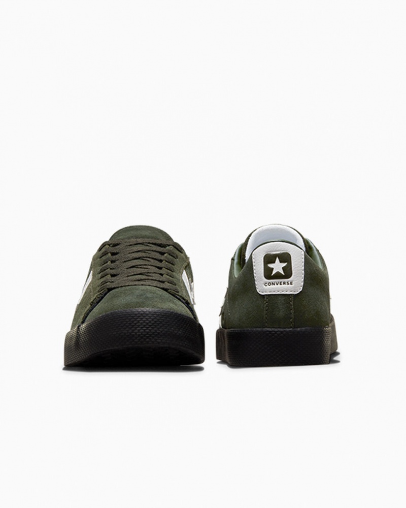 Converse CONS PL Vulc Pro σουετ πρασινο ασπρα μαυρα | FJODZI-351