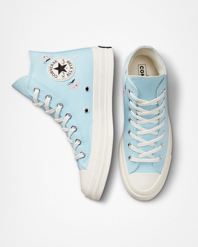 Converse Chuck 70 Butterfly Wings μπλε μαυρα | AOLPBS-863