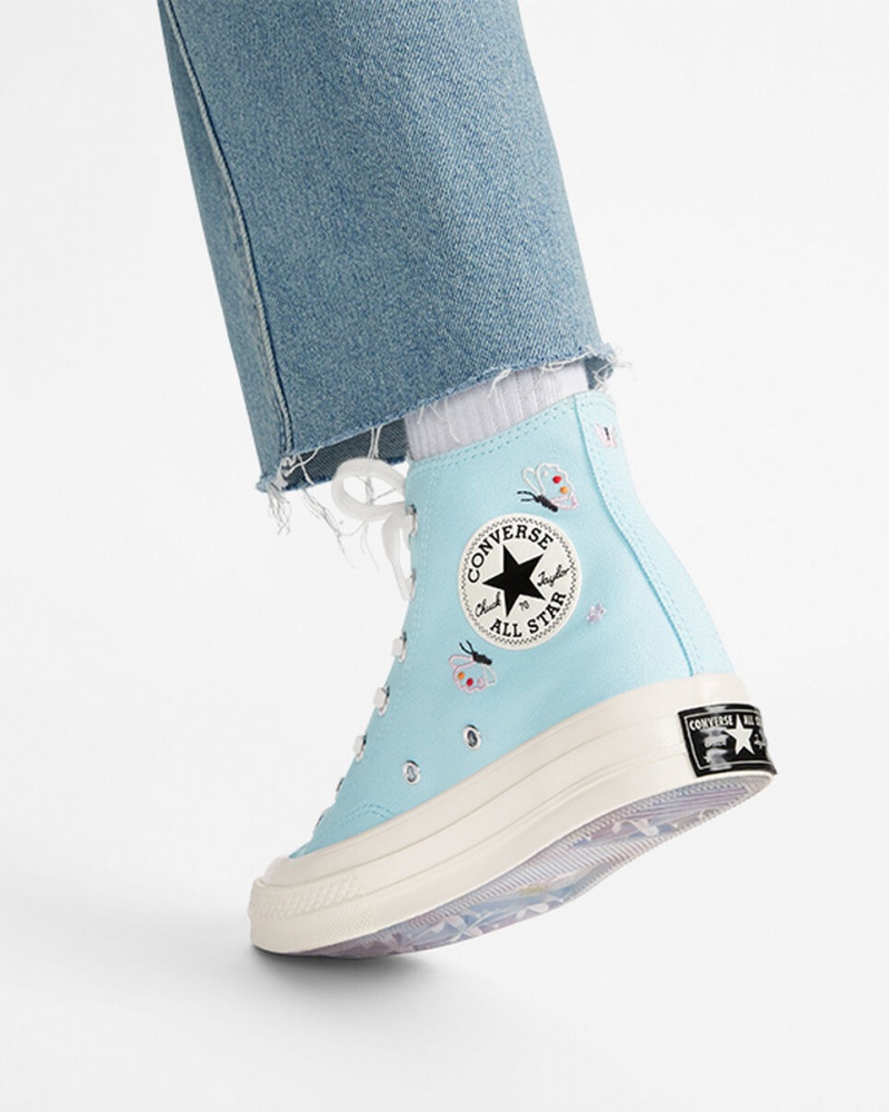 Converse Chuck 70 Butterfly Wings μπλε μαυρα | AOLPBS-863
