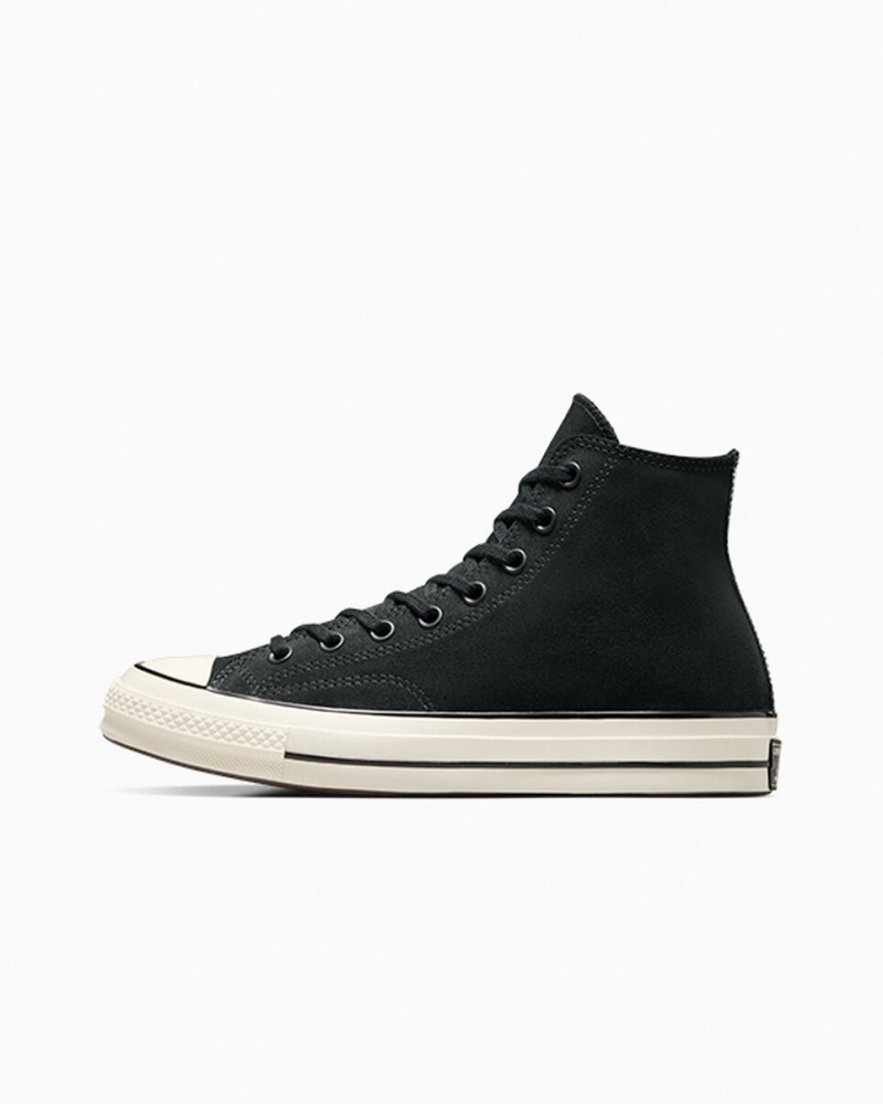 Converse Chuck 70 σουετ μαυρα μπλε | FYSDPG-014