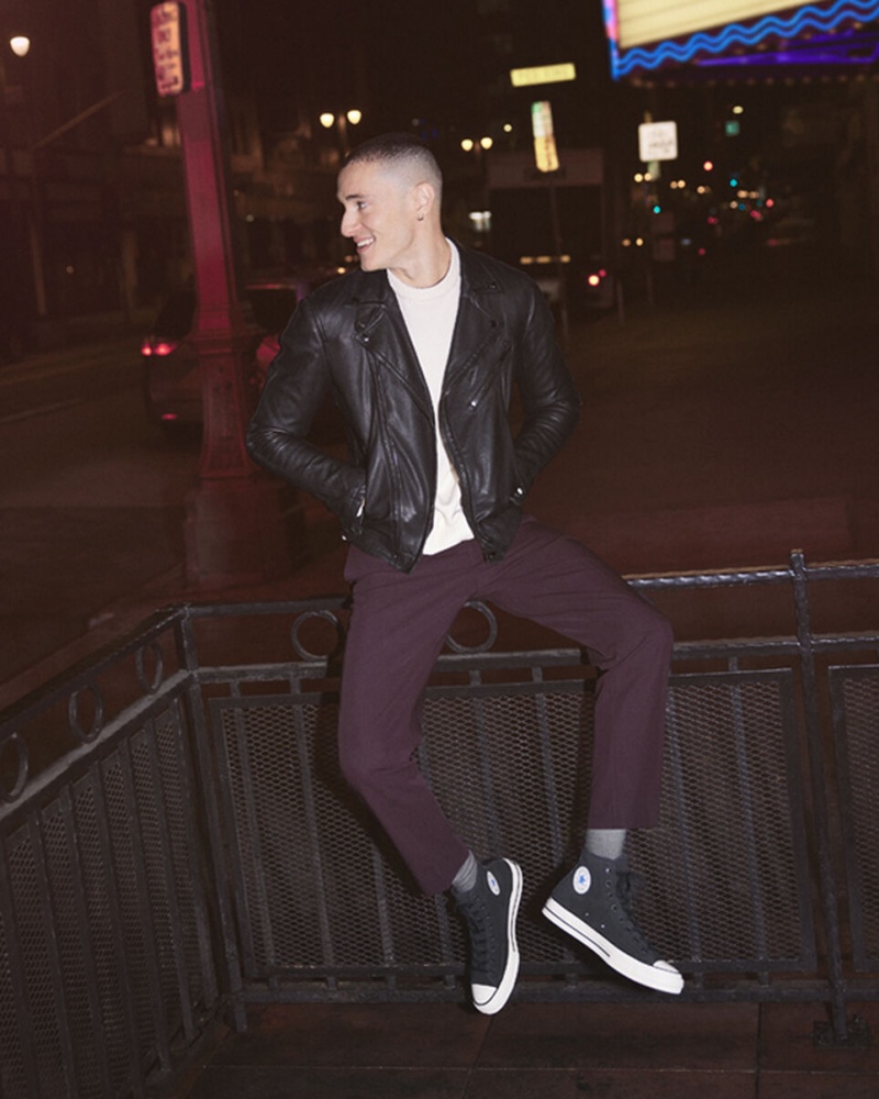 Converse Chuck 70 σουετ μαυρα μπλε | FYSDPG-014