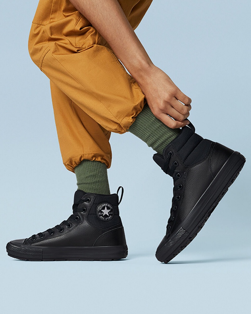 Converse Chuck Taylor All Star Berkshire Boot μαυρα μαυρα | UOADJN-160