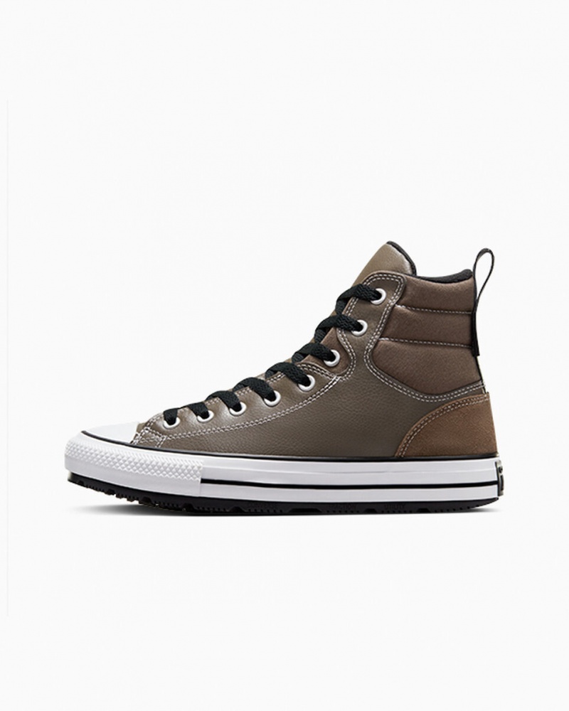 Converse Chuck Taylor All Star Berkshire Boot μαυρα ασπρα | FWMBRY-657