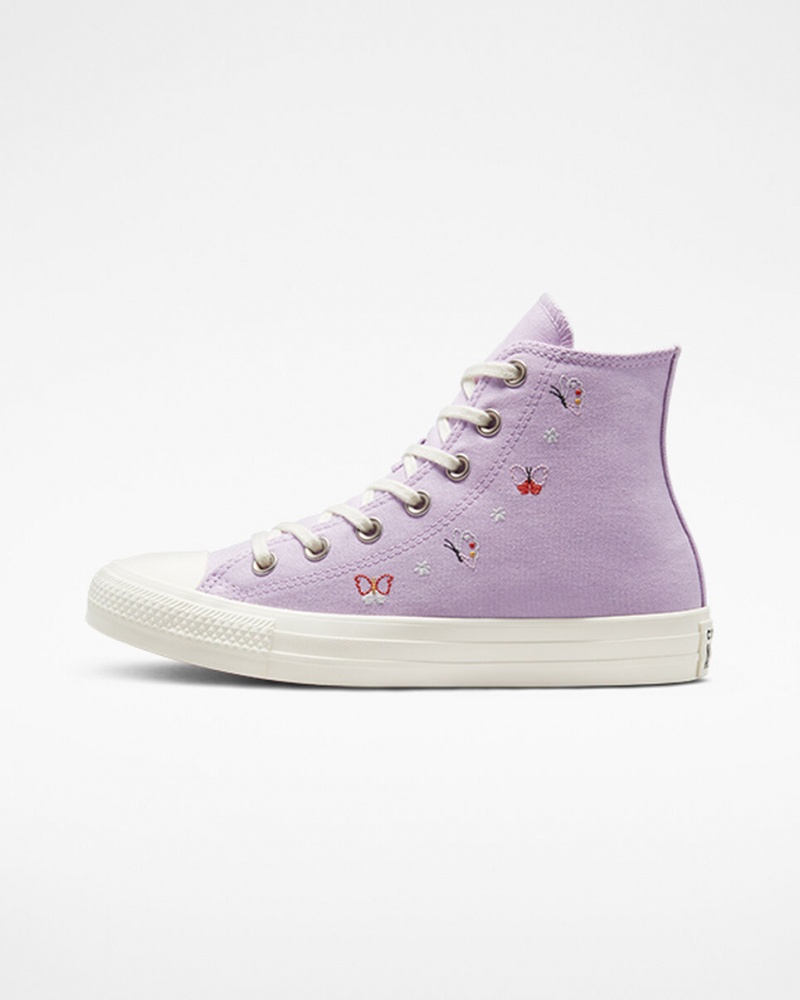 Converse Chuck Taylor All Star Butterfly Wings μαυρα | WJTFLR-096