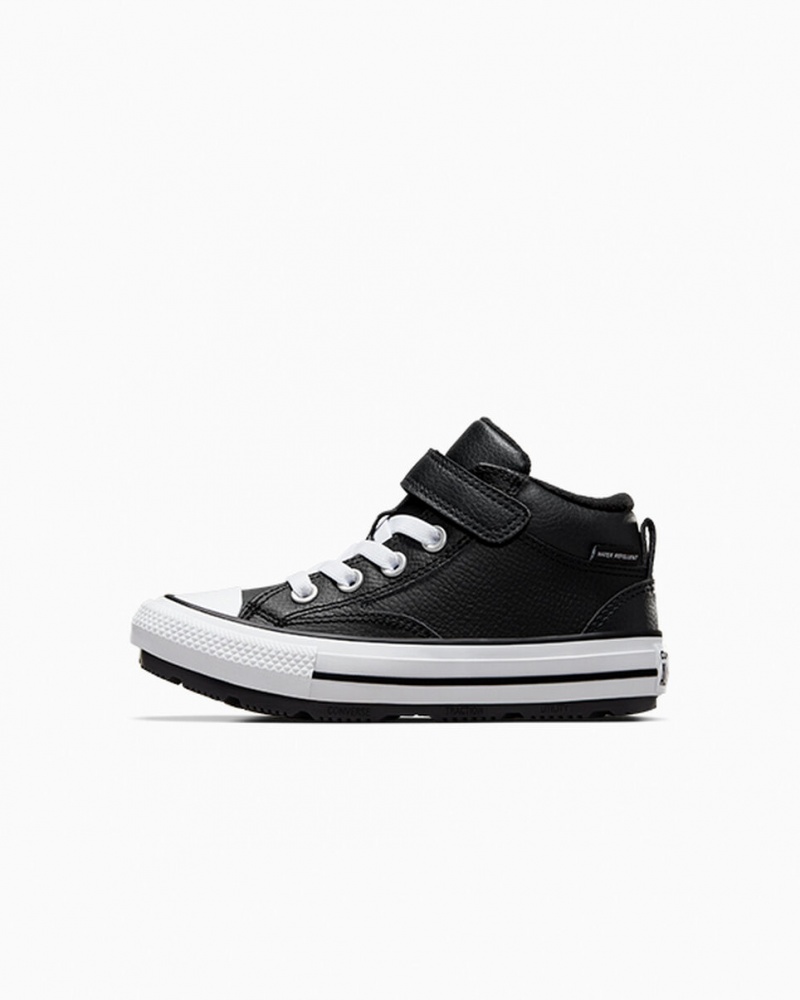 Converse Chuck Taylor All Star Malden δρομου Boot μαυρα μαυρα ασπρα | XZRSWF-763