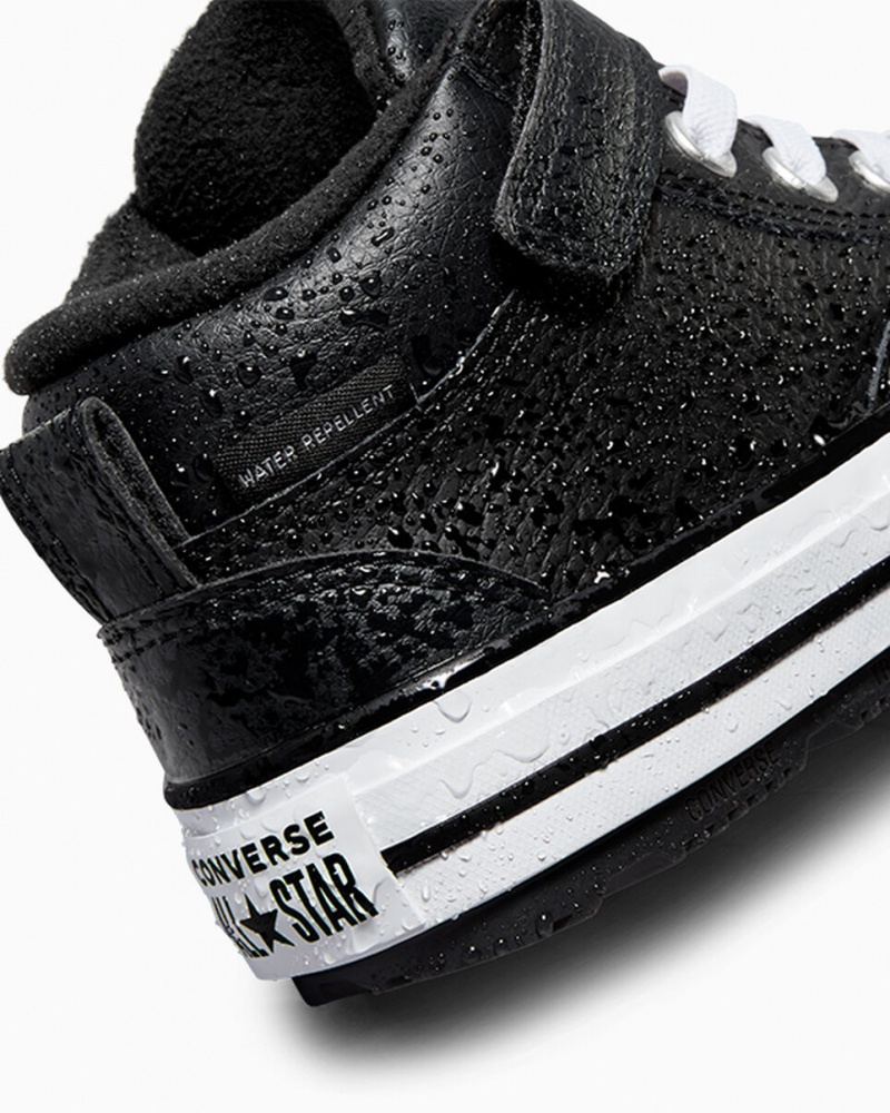 Converse Chuck Taylor All Star Malden δρομου Boot μαυρα μαυρα ασπρα | XZRSWF-763