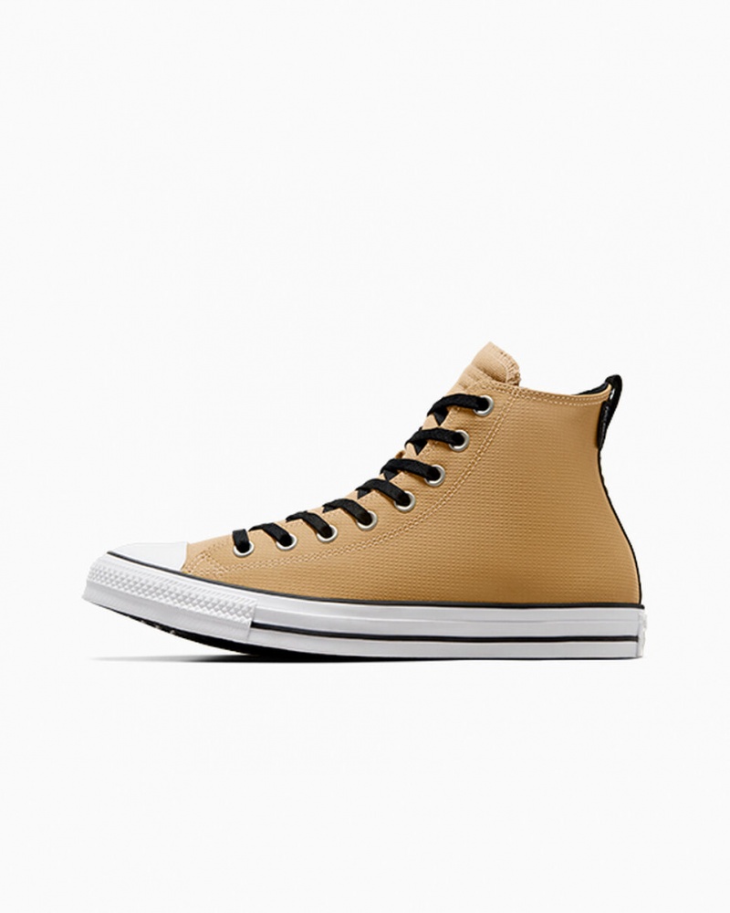Converse Chuck Taylor All Star δερματινα μαυρα ασπρα | MSRDXK-254