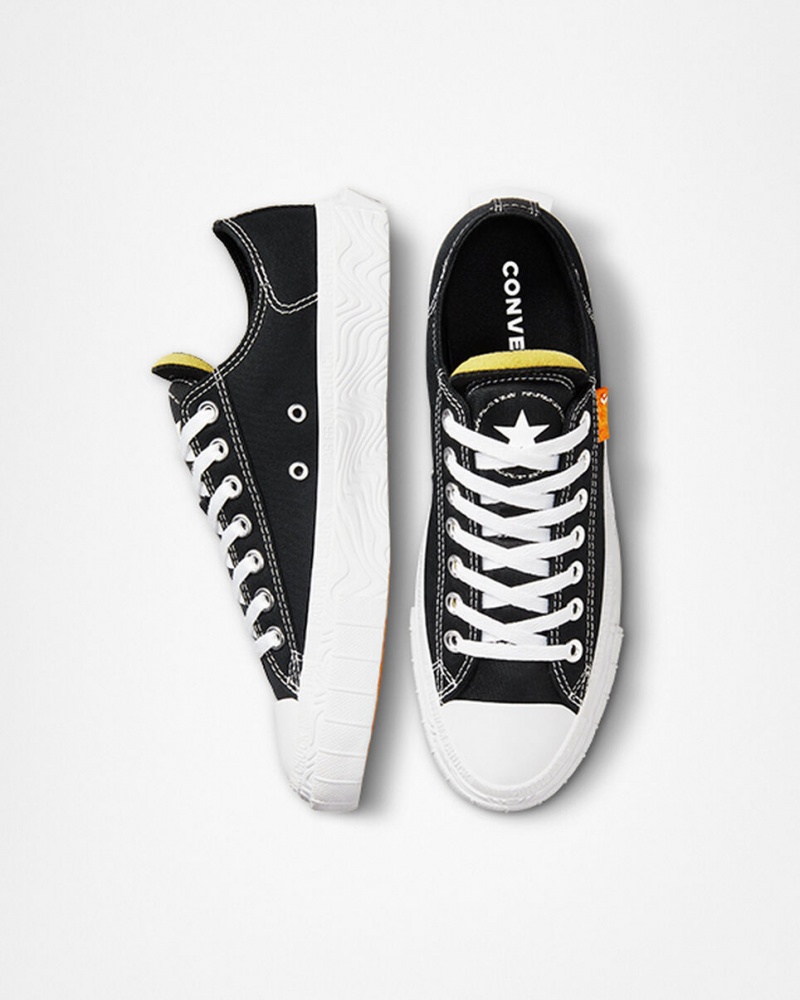 Converse Chuck Taylor Alt Star μαυρα ασπρα μαυρα | MNTWCS-875