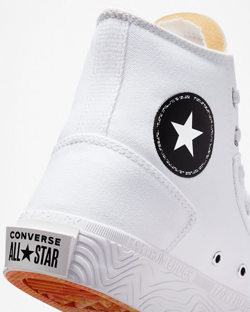 Converse Chuck Taylor Alt Star καμβα ασπρα μαυρα ασπρα | NXLKUJ-607