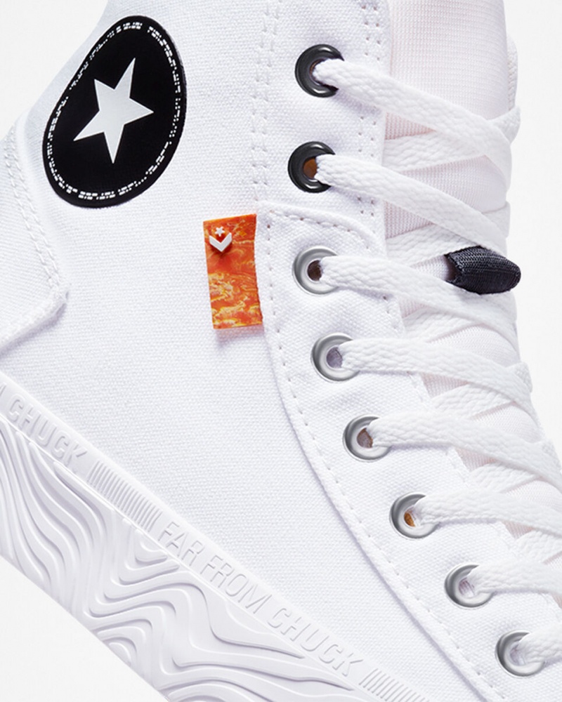 Converse Chuck Taylor Alt Star καμβα ασπρα μαυρα ασπρα | NXLKUJ-607