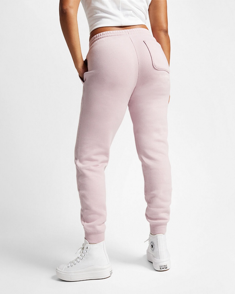 Converse Converse Go-To Embroidered Star Chevron Standard-Fit Fleece Sweatpant Phantom Violet | ERUXCK-681
