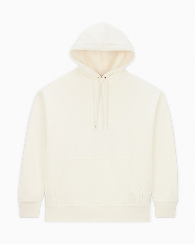 Converse Converse Gold Standard Loose-Fit Pullover Hoodie Egret | UBJTCY-473