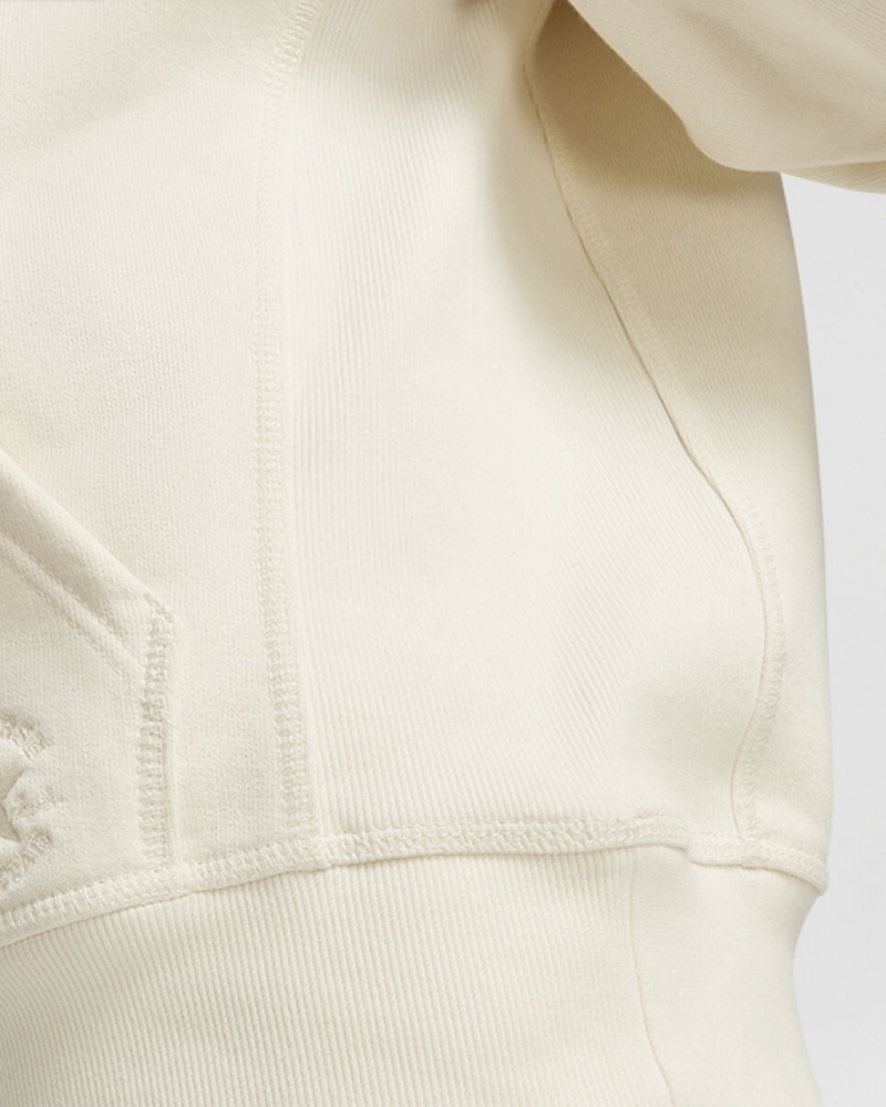 Converse Converse Gold Standard Loose-Fit Pullover Hoodie Egret | UBJTCY-473
