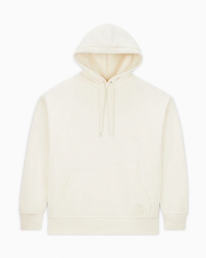 Converse Converse Gold Standard Loose-Fit Pullover Hoodie Egret | UBJTCY-473