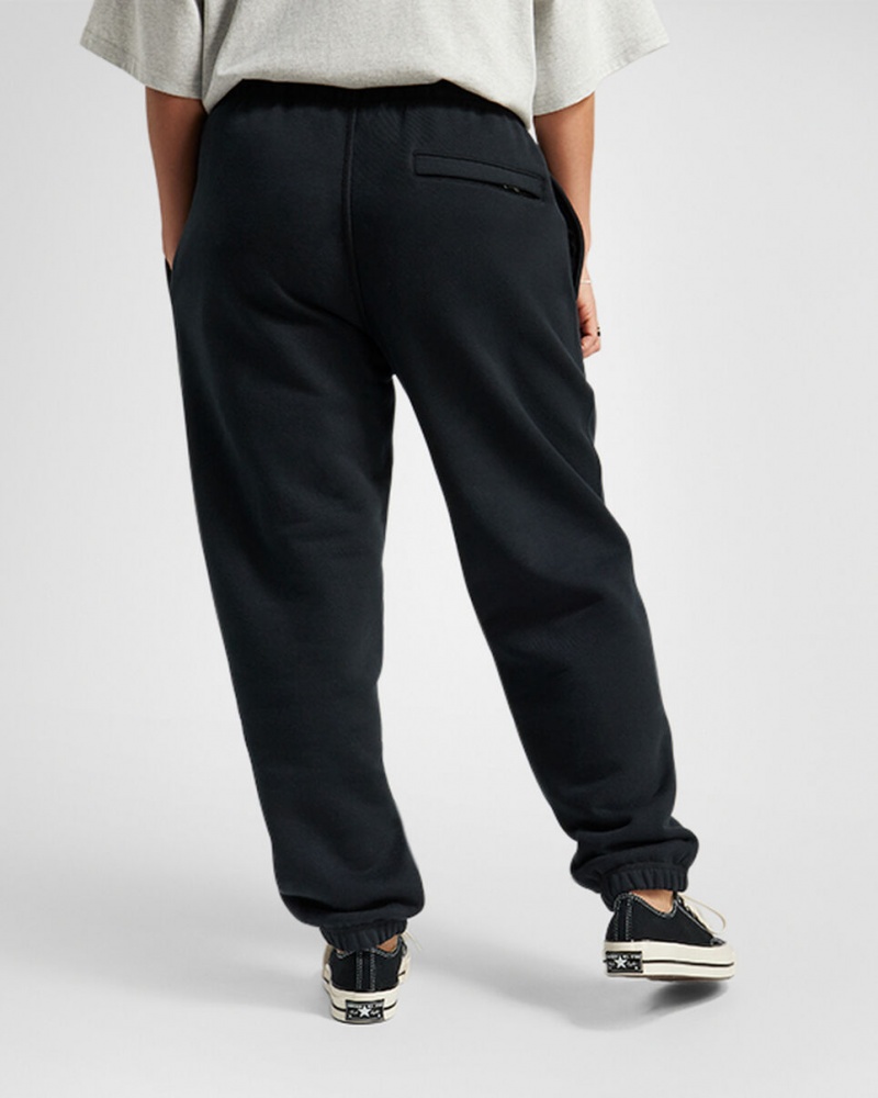 Converse Converse Gold Standard Loose-Fit Sweatpants μαυρα | CDQEMN-904