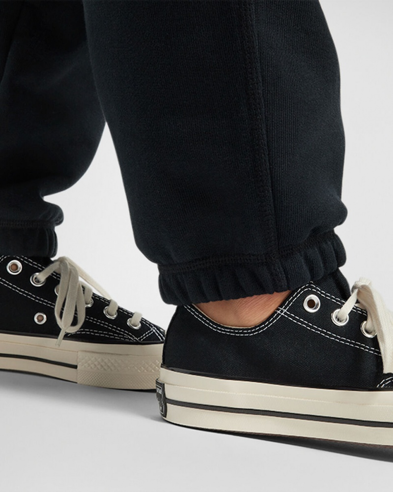 Converse Converse Gold Standard Loose-Fit Sweatpants μαυρα | CDQEMN-904