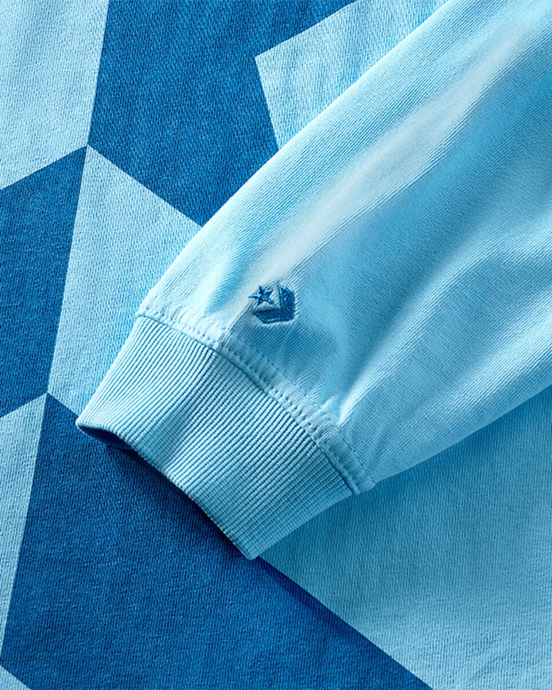 Converse Converse x Awake NY Rugby Shirt Baltic Sea | OVNRET-678