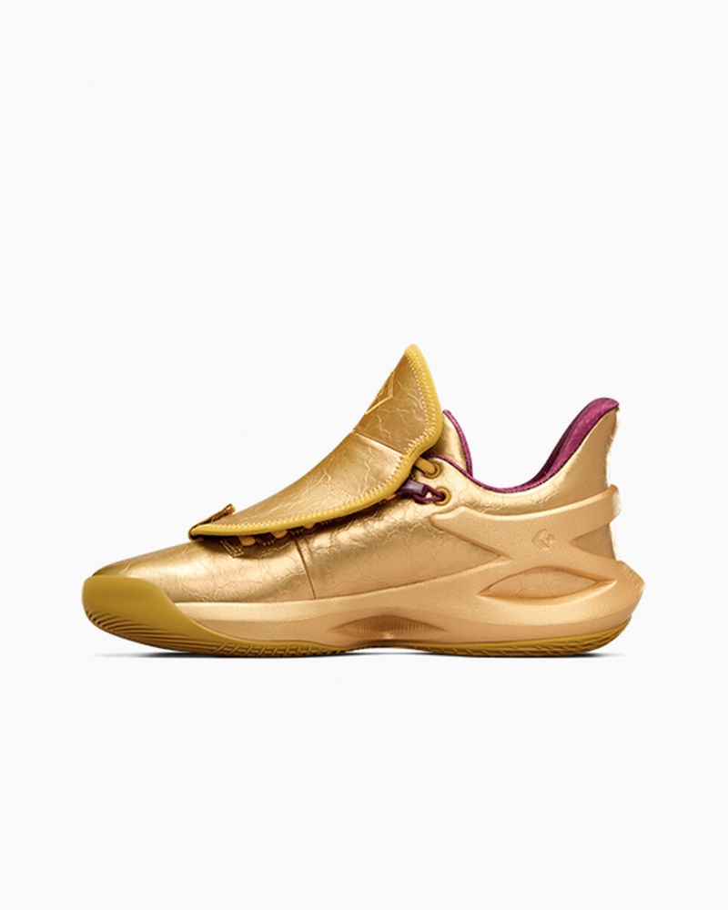 Converse Converse x Wonka All Star BB Trilliant CX χρυσο χρωμα καφε χρυσο χρωμα | KJYMFH-471