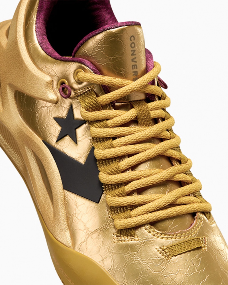 Converse Converse x Wonka All Star BB Trilliant CX χρυσο χρωμα καφε χρυσο χρωμα | KJYMFH-471
