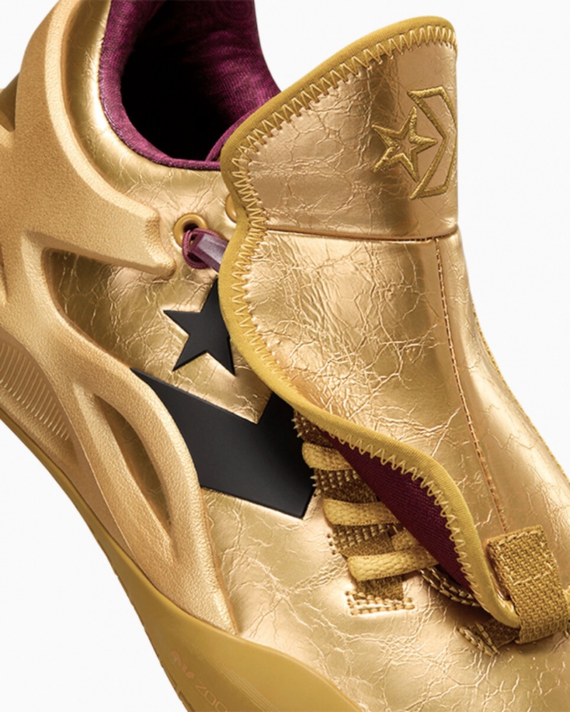 Converse Converse x Wonka All Star BB Trilliant CX χρυσο χρωμα καφε χρυσο χρωμα | KJYMFH-471