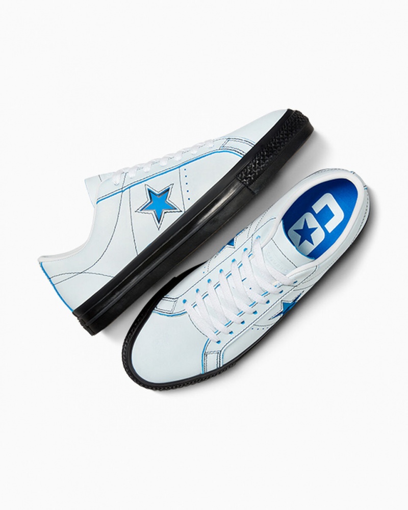 Converse Eddie Cernicky One Star Pro ασπρα μαυρα μπλε | KAYLTS-847
