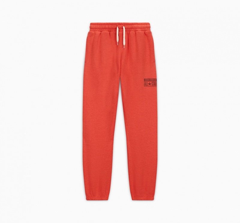 Converse Fleece Joggers Nomadic Rust | CYRWJG-065