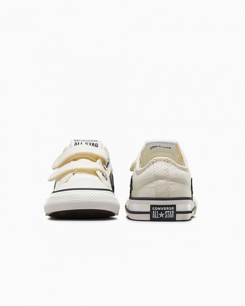 Converse Star Player 76 Easy-On ασπρα μαυρα | BXFDZQ-180