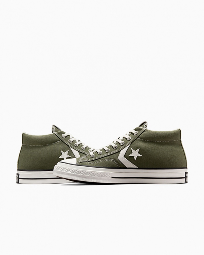 Converse Star Player 76 ασπρα μαυρα | RFCJNZ-164