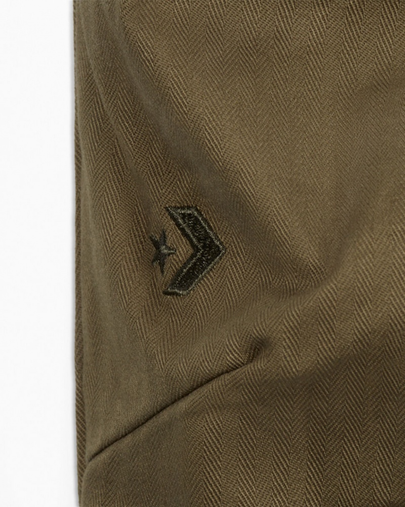 Converse Woven Utility Jogger Χακί | GMWODC-932