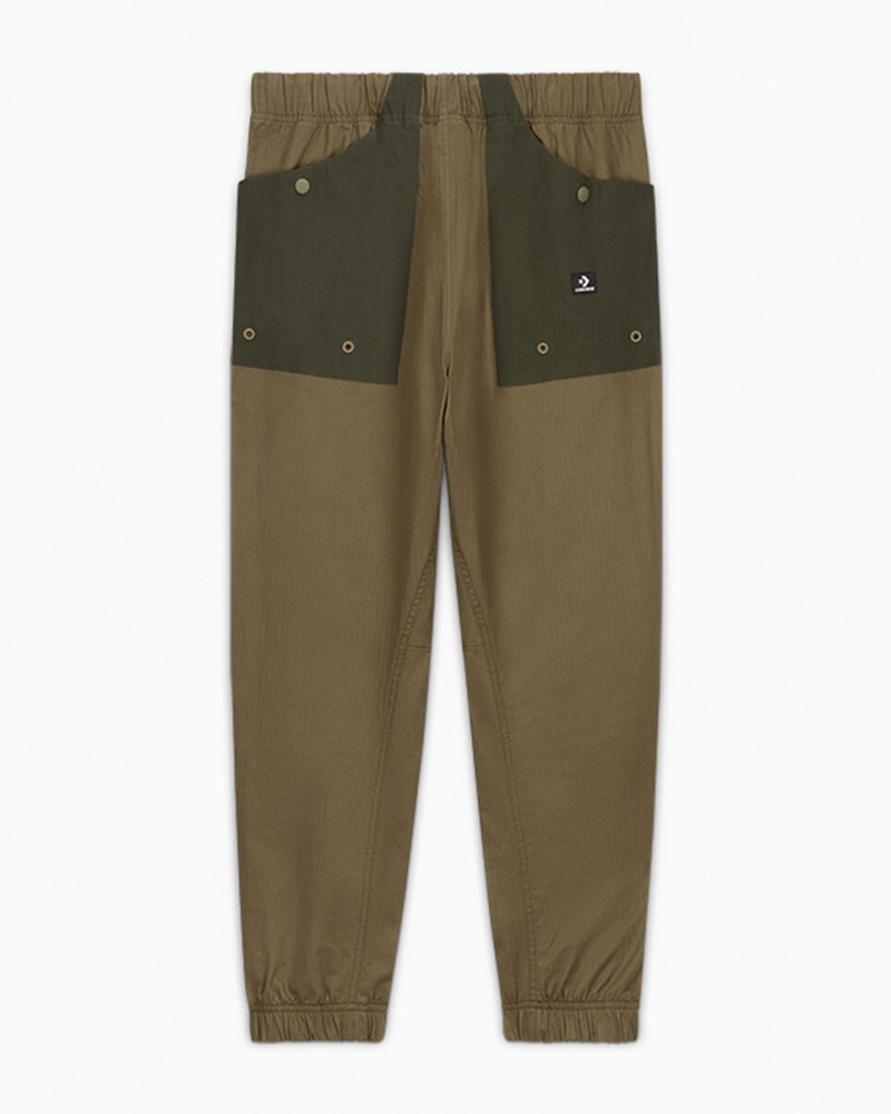 Converse Woven Utility Jogger Χακί | GMWODC-932